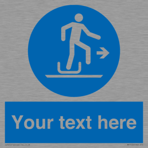 Custom Alighting from a toboggan to the right